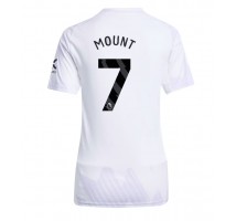 Manchester United Mason Mount #7 Koszulka Wyjazdowa damskie 2025-26 Krótki Rękaw